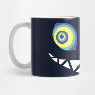 Creepy Hypnotic Face Design Mug